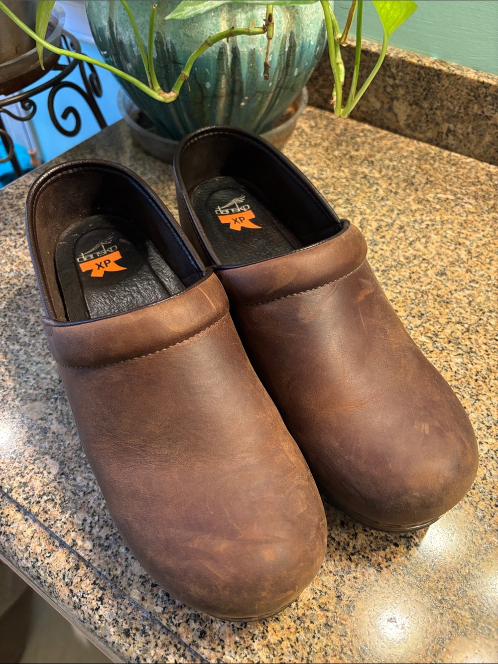 Dansko Professional Brown Slip-On Clog
